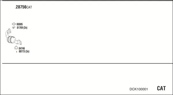 Изпускателна система WALKER              