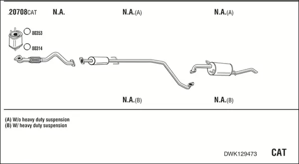 Изпускателна система WALKER              