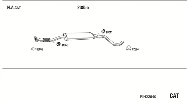 Изпускателна система WALKER              