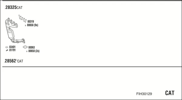 Изпускателна система WALKER              