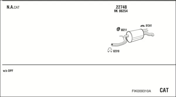 Изпускателна система WALKER              