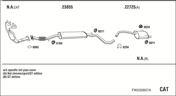 Изпускателна система WALKER              
