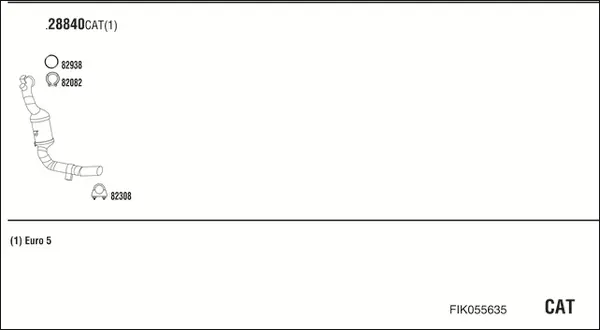 Изпускателна система WALKER              