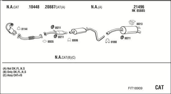 Изпускателна система WALKER              