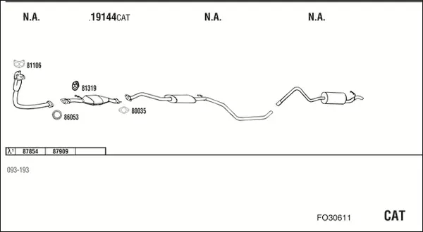 Изпускателна система WALKER              