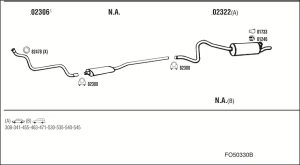 Изпускателна система WALKER              
