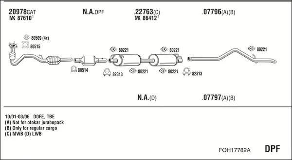 Изпускателна система WALKER              