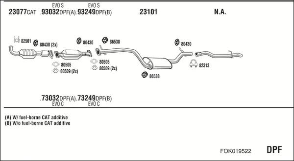 Изпускателна система WALKER              