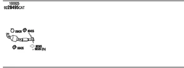 Изпускателна система WALKER              