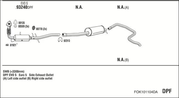 Изпускателна система WALKER              