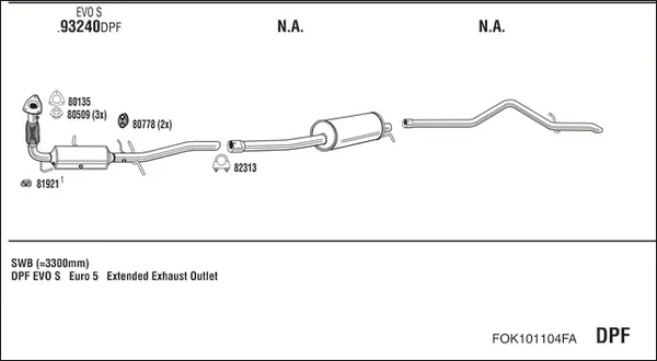 Изпускателна система WALKER              