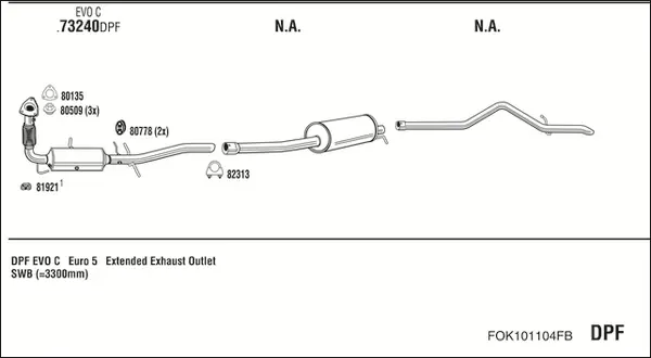 Изпускателна система WALKER              