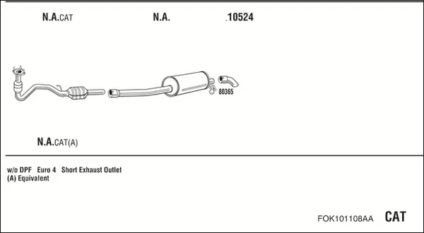 Изпускателна система WALKER              