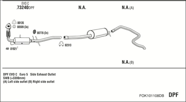 Изпускателна система WALKER              