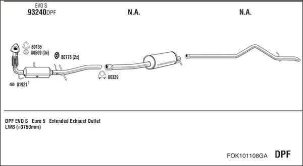 Изпускателна система WALKER              