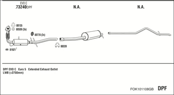 Изпускателна система WALKER              