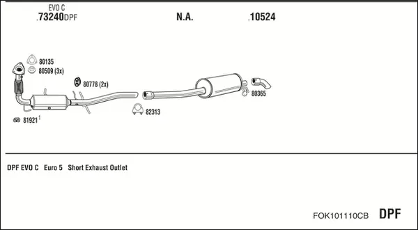 Изпускателна система WALKER              