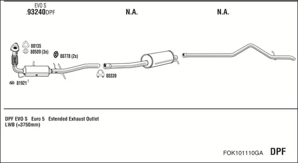 Изпускателна система WALKER              