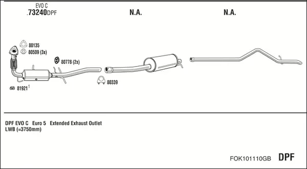 Изпускателна система WALKER              
