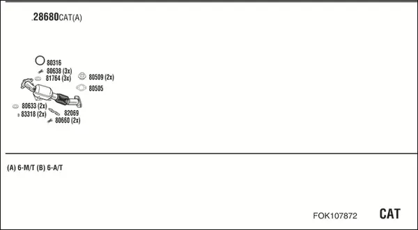 Изпускателна система WALKER              