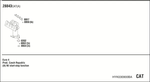 Изпускателна система WALKER              