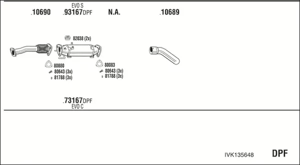Изпускателна система WALKER              