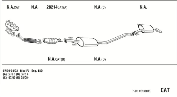 Изпускателна система WALKER              