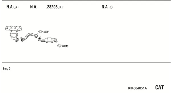 Изпускателна система WALKER              