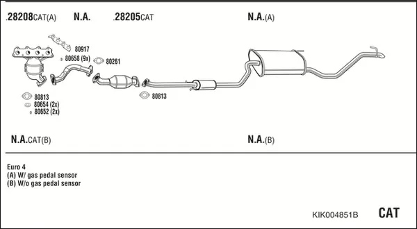 Изпускателна система WALKER              