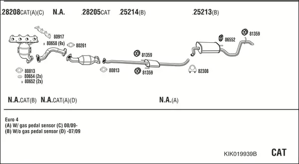 Изпускателна система WALKER              