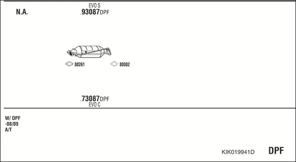 Изпускателна система WALKER              