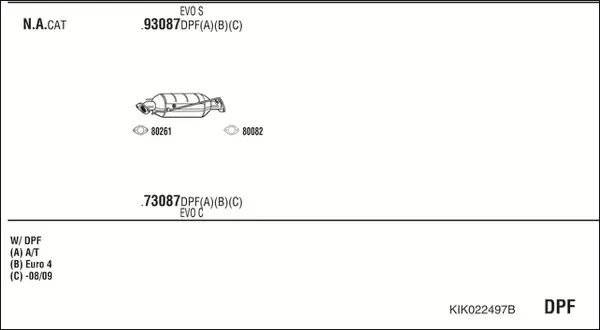 Изпускателна система WALKER              