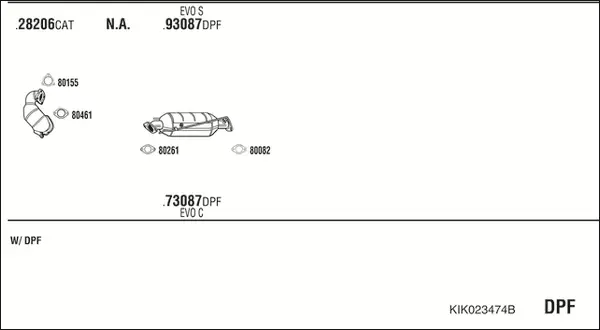 Изпускателна система WALKER              
