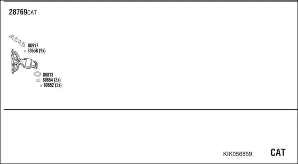 Изпускателна система WALKER              