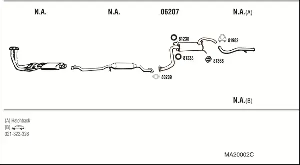 Изпускателна система WALKER              