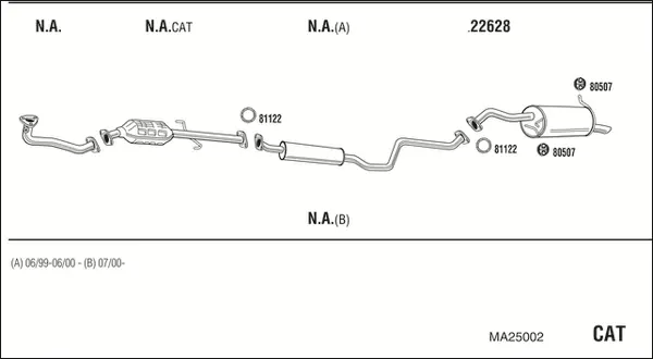 Изпускателна система WALKER              