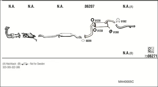 Изпускателна система WALKER              