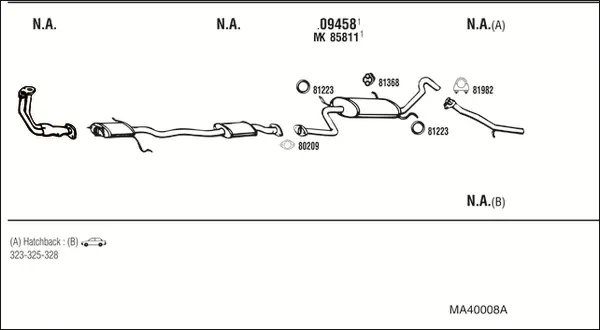 Изпускателна система WALKER              