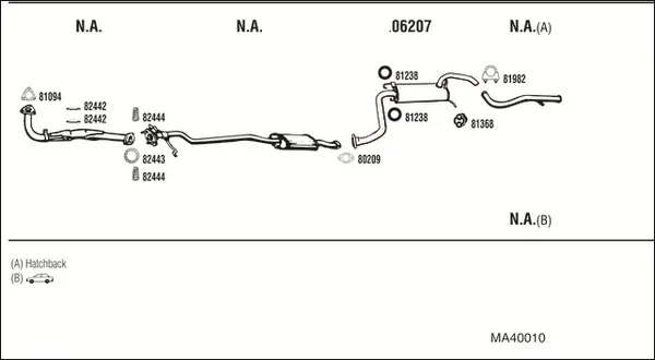 Изпускателна система WALKER              
