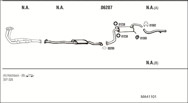 Изпускателна система WALKER              