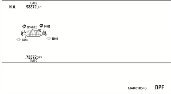 Изпускателна система WALKER              
