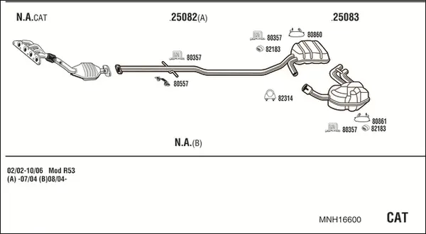 Изпускателна система WALKER              