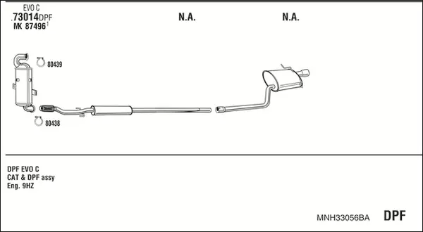 Изпускателна система WALKER              