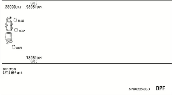 Изпускателна система WALKER              