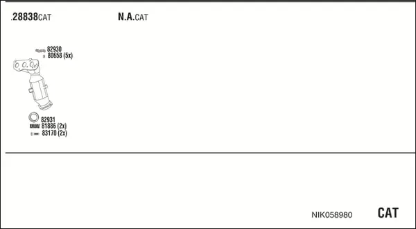 Изпускателна система WALKER              