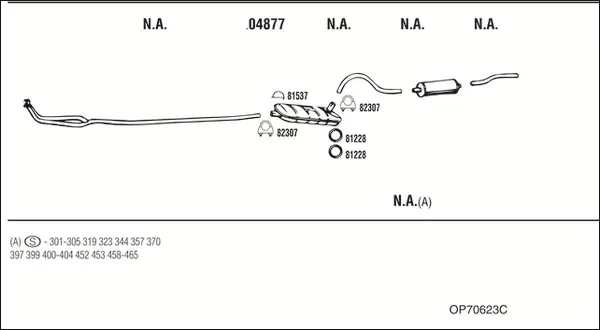 Изпускателна система WALKER              