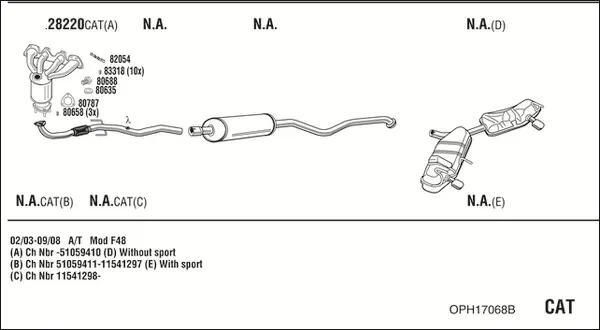 Изпускателна система WALKER              