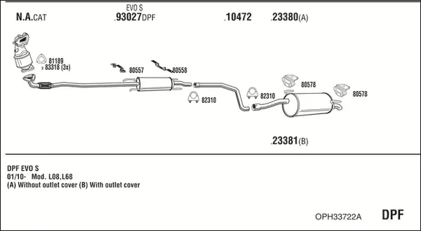Изпускателна система WALKER              