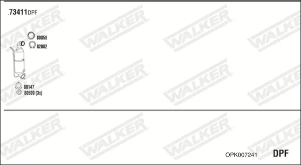 Изпускателна система WALKER              