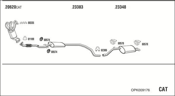 Изпускателна система WALKER              